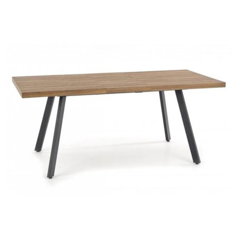 HALMAR Berlin rozkladací jedálenský stôl orech medový / čierna