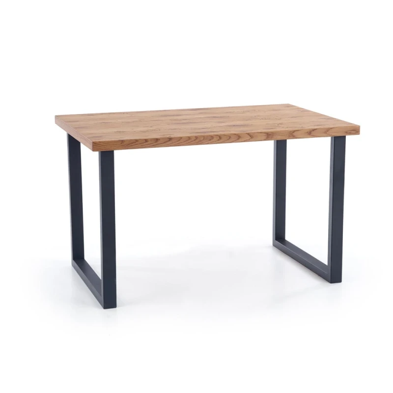 HALMAR Horus rozkladací jedálenský stôl dub svetlý / čierna