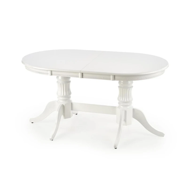 HALMAR Joseph rustikálny rozkladací jedálenský stôl biela