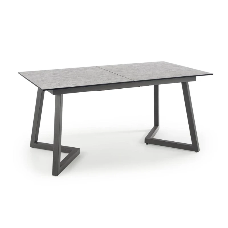 HALMAR Tiziano rozkladací jedálenský stôl sivá / tmavosivá