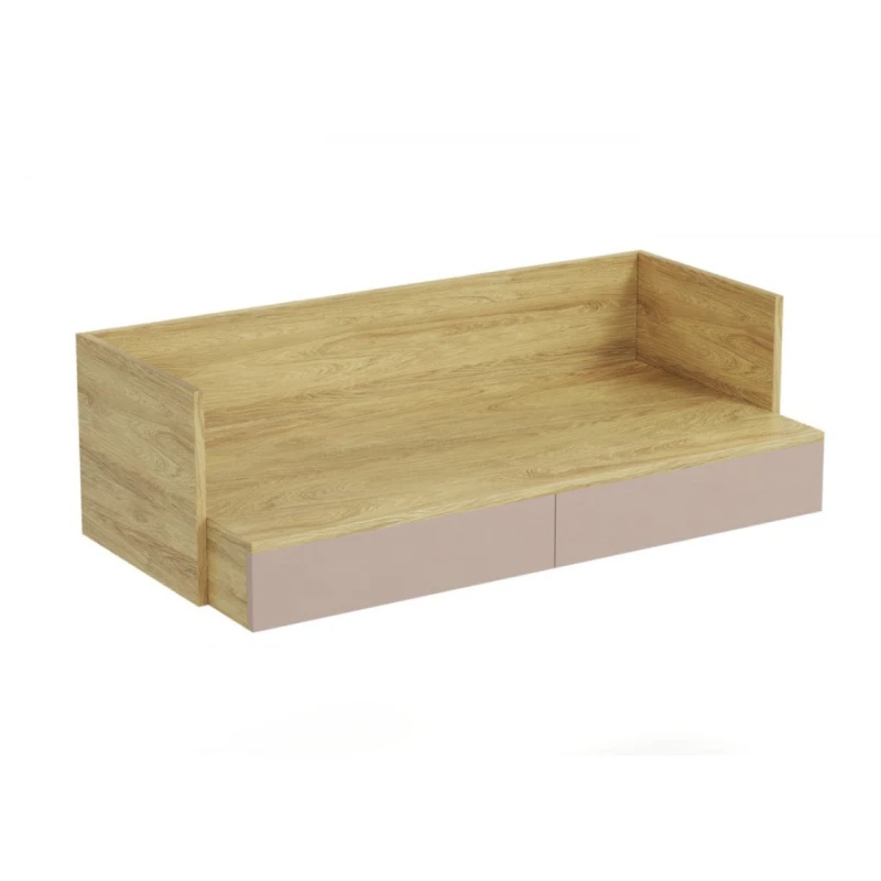 Modulárny písací stôl MOBIUS BIURKO 2S Halmar Staroružová