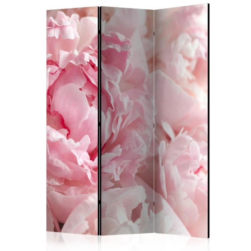 Paraván Sweet Peonies Dekorhome 135x172 cm (3-dielny)