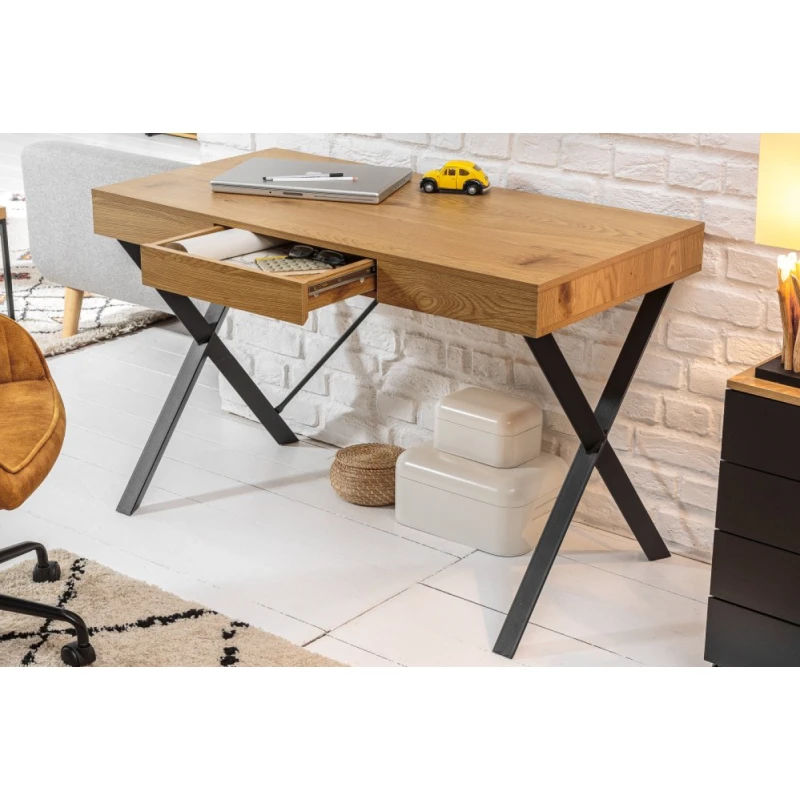 Písací stôl so zásuvkou PONTOS Dekorhome