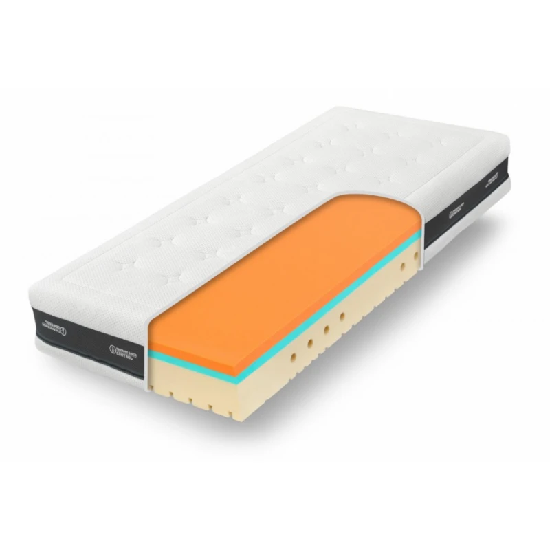 Antibakteriálny matrac Super Fox Visco FEST Tropico 180 x 200 cm 24 cm