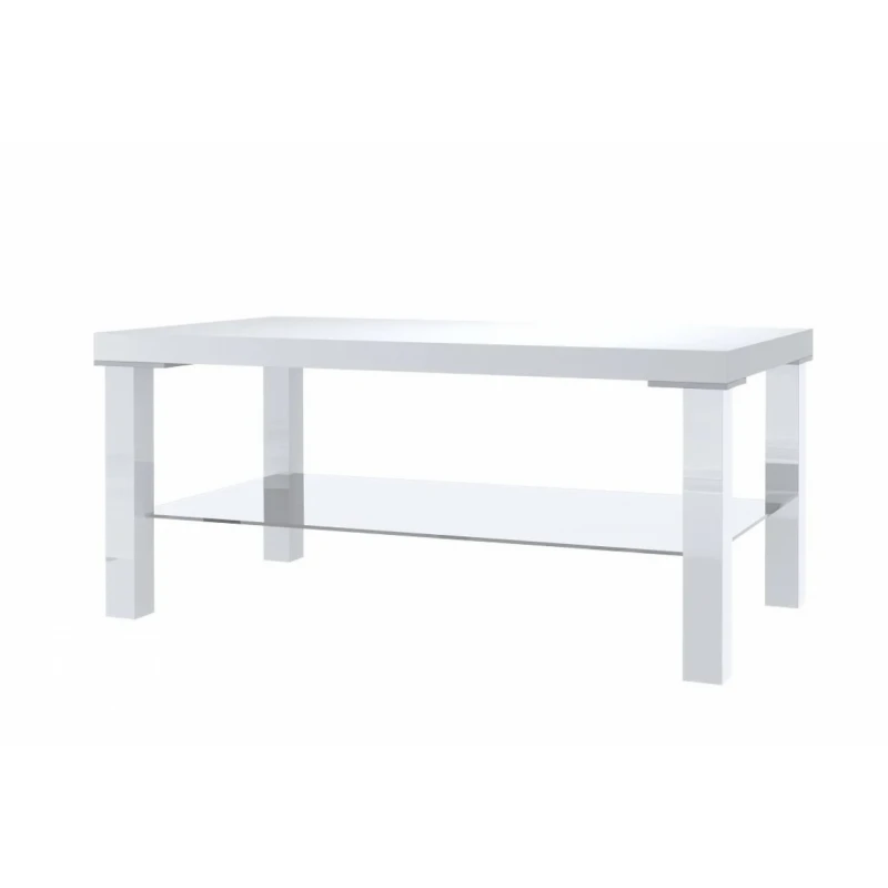 ArtBelin Konferenčný stolík IMPERIUM FARBA: biely lesk