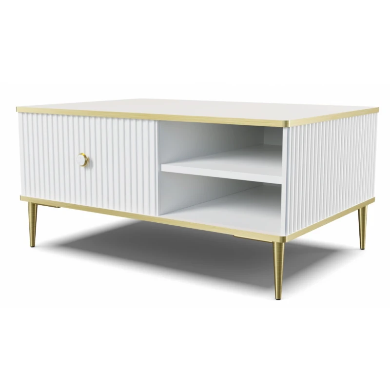 ARTBm Konferenčný stolík PETRA Farba: Biela