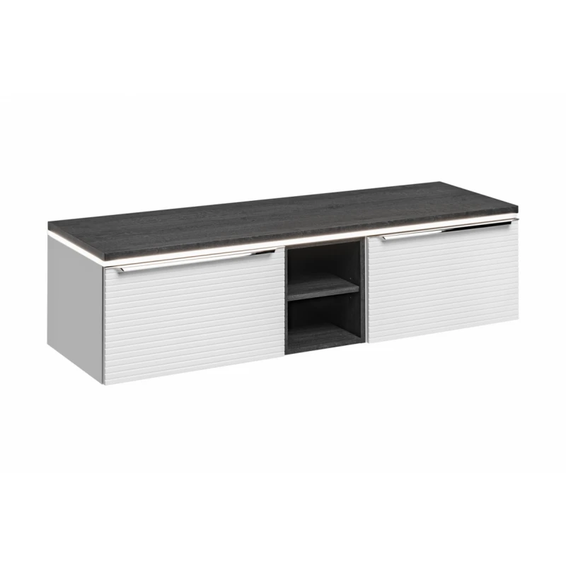 ArtCom Kúpeľňová skrinka s doskou LEONARDO White D150/1 | 150 cm