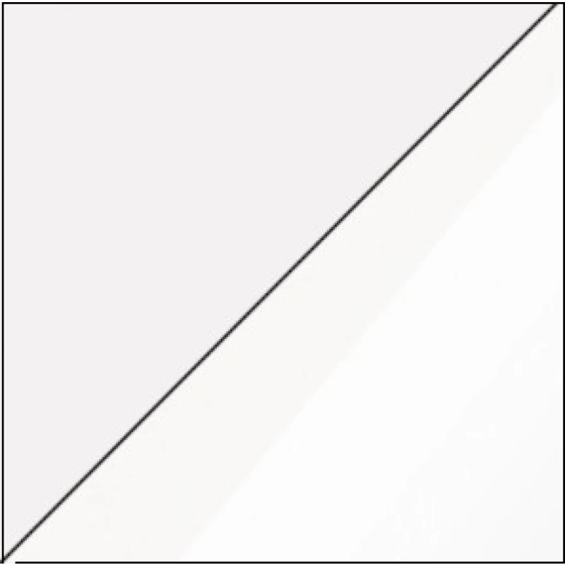 ArtCross Konferenčný stolík MEXICO Farba: Biela / biely lesk