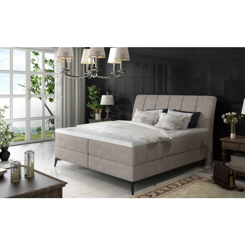 ArtElta Manželská posteľ ADERITO Boxspring | 160 x 200 cm Farba: Paros 2 / Paros 2