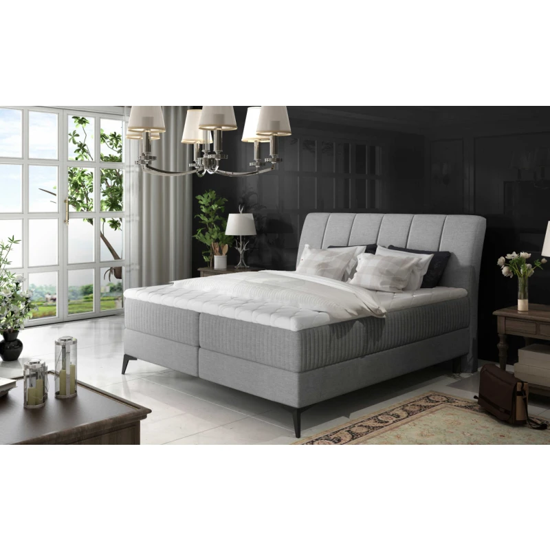 ArtElta Manželská posteľ ADERITO Boxspring | 160 x 200 cm Farba: Sawana 21 / Sawana 21