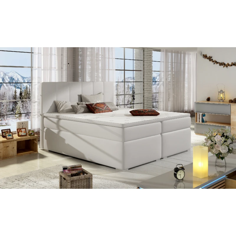 ArtElta Manželská posteľ BOLERO Boxspring | 180 x 200 cm Bolero rozmer: 180x200 cm, Bolero farba: Soft 17