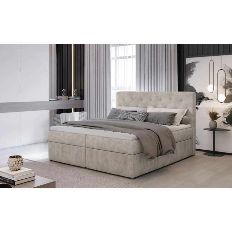 ArtElta Manželská posteľ LOREE Boxspring | 140 x 200 cm Farba: Dora 21