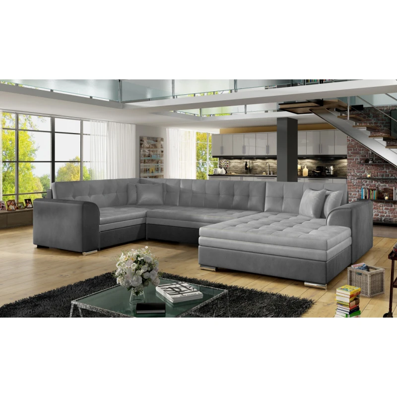 ArtElta Rohová sedacia súprava DAMARIO | pravá Damario farba: Monolith 84/Monolith 97