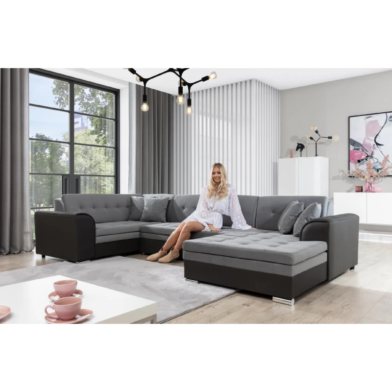 ArtElta Rohová sedacia súprava DAMARIO | pravá Farba: Berlin 01/Soft 11