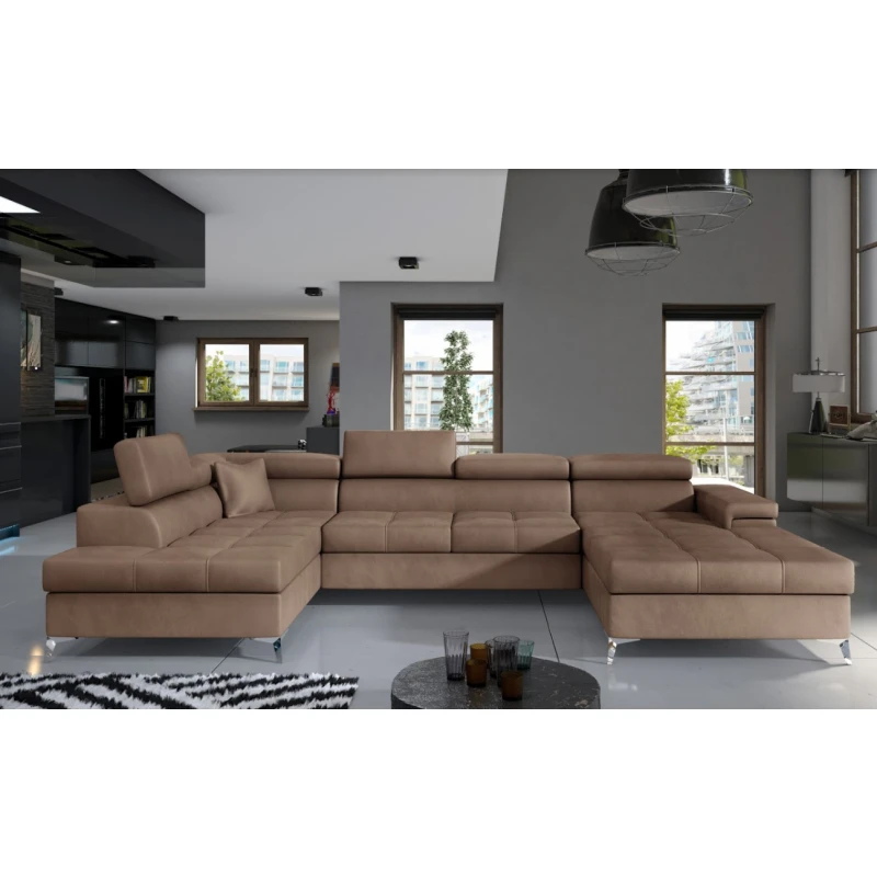 ArtElta Rohová sedacia súprava EDUARDO | ľavá farebné prevedenie: Monolith 09