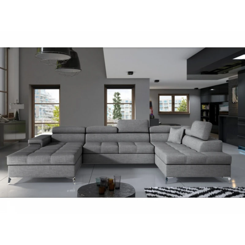 ArtElta Rohová sedacia súprava EDUARDO | ľavá farebné prevedenie: Sawana 21