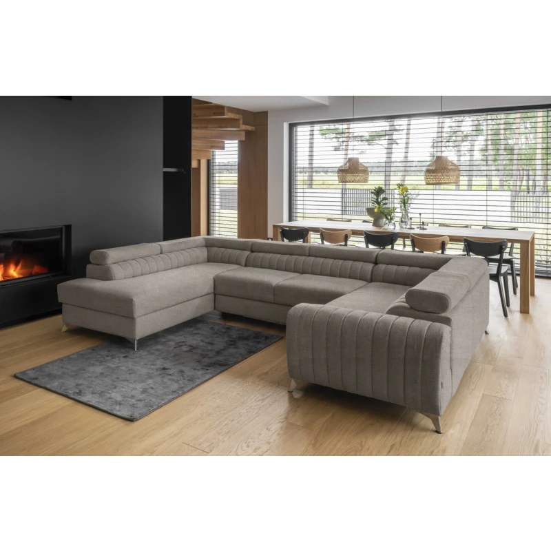 ArtElta Rohová sedacia súprava LOUIS U | ľavá LOUIS farba: Poco 07