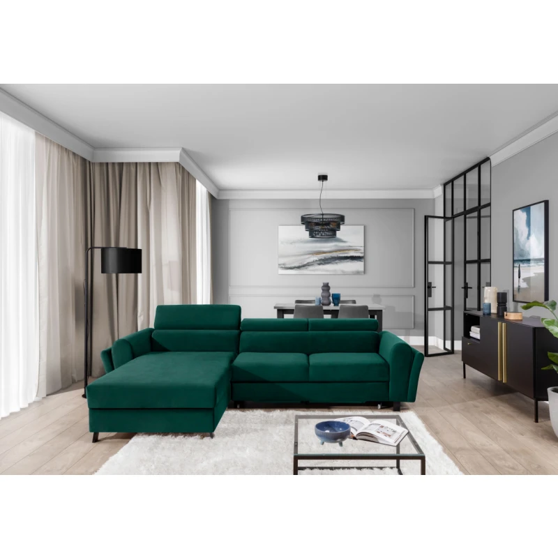 ArtElta Rohová sedacia súprava MARIALL | ľavá Farba: Monolith 37