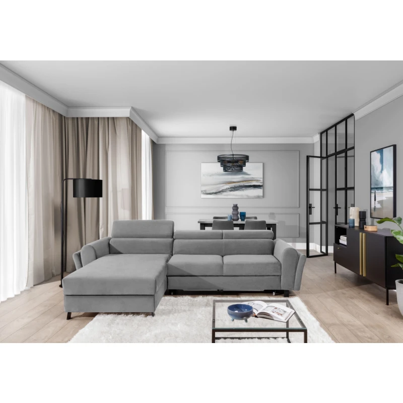 ArtElta Rohová sedacia súprava MARIALL | ľavá Farba: Monolith 77