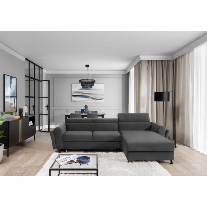 ArtElta Rohová sedacia súprava MARIALL | pravá Farba: Mat Velvet 99