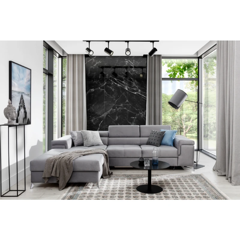 ArtElta Rohová sedacia súprava RICARDO | ľavá Farba Ricardo: Monolith 84
