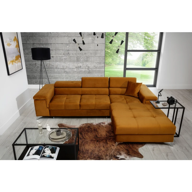 ArtElta Rohová sedacia súprava RICARDO | pravá Farba Ricardo: Monolith 48