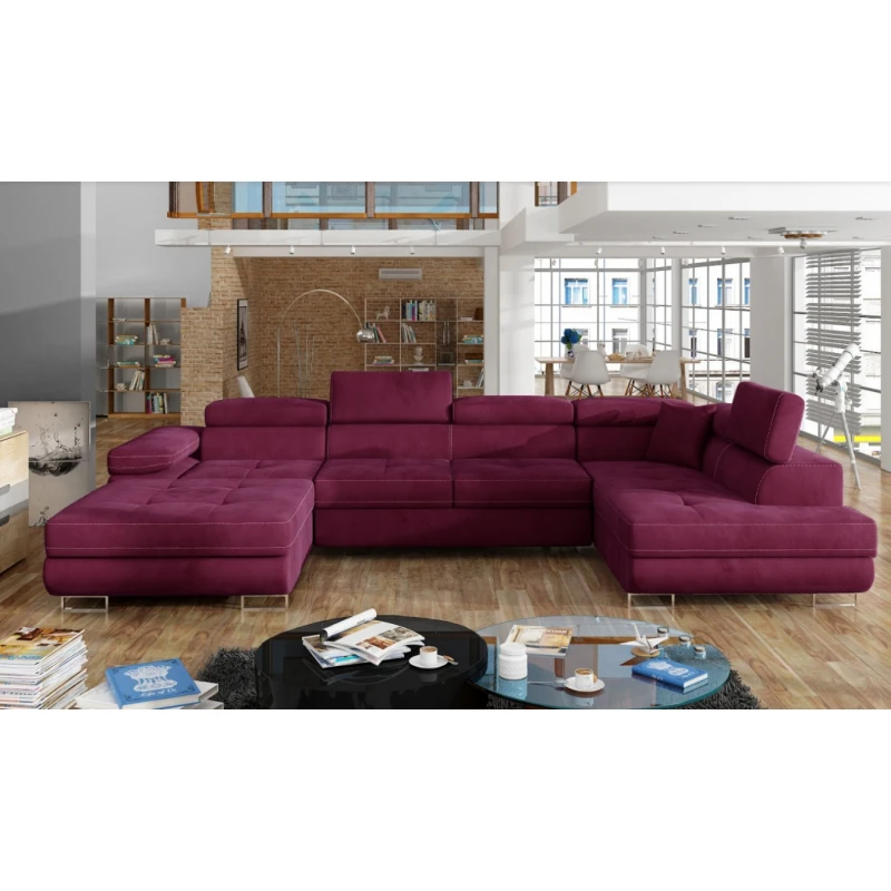 ArtElta Rohová sedacia súprava RODRIGO | pravá Farba: Mat Velvet 68