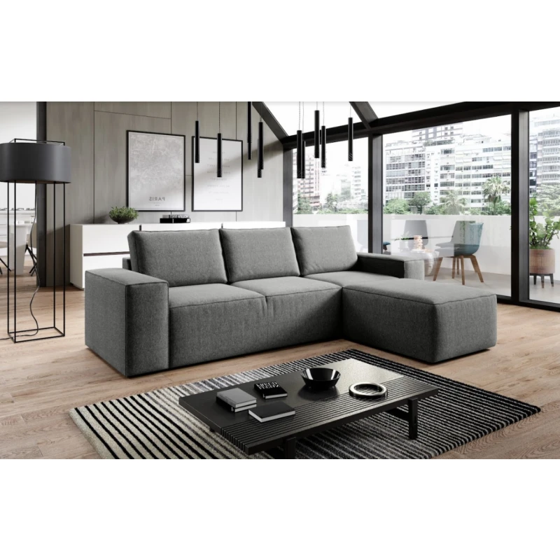 ArtElta Rohová sedacia súprava SILLA | pravá farebné prevedenie: Flores 04