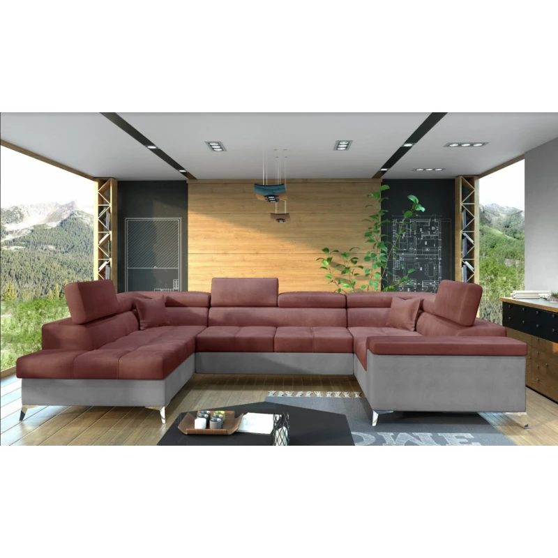 ArtElta Rohová sedacia súprava THIAGO | ľavá Farba: Monolith 63 / Monolith 84