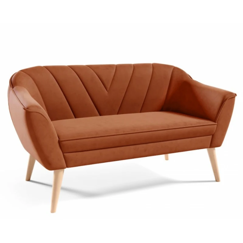 ArtPK Pohovka SIMON 205 | prírodné nohy farebné prevedenie: Velutto 33