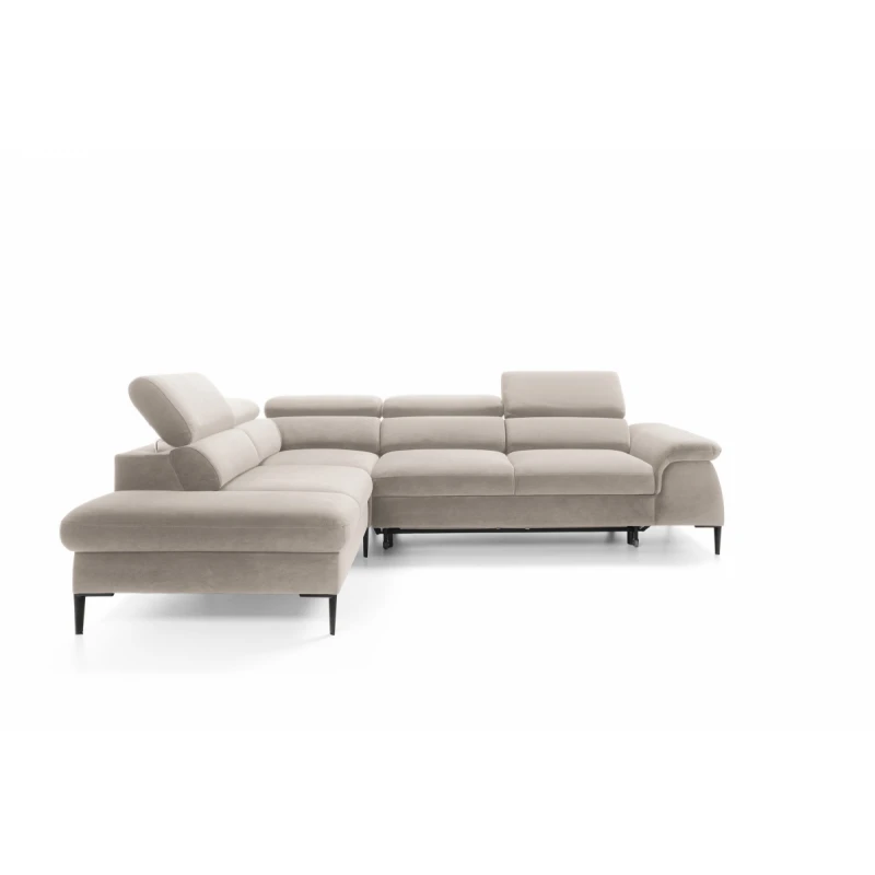 ArtPS Rohová sedacia súprava BLUES L | béžová Vogue 02 Prevedenie: ľavé