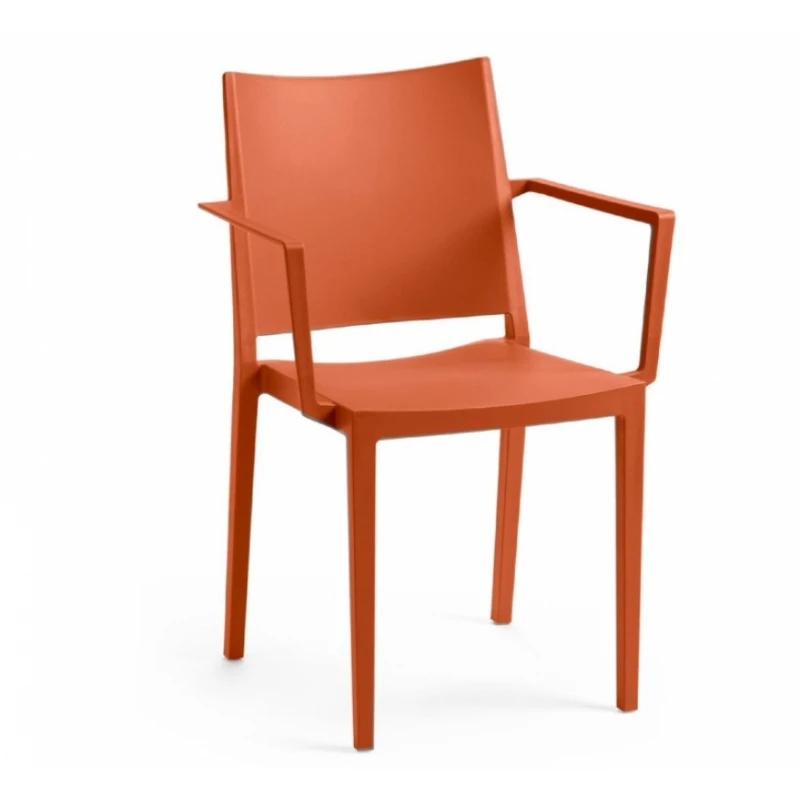 ArtRoja Záhradná stolička MOSK ARMCHAIR FARBA: Tehlová