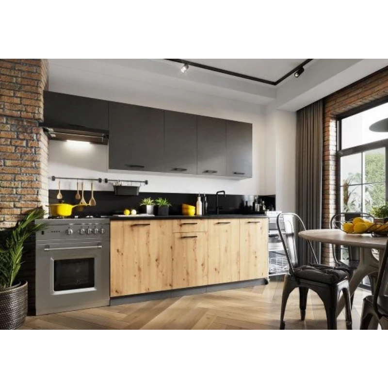 Artstolk Kuchynská linka CLARA | 1,8 - 2,4m (s prac.doskou)