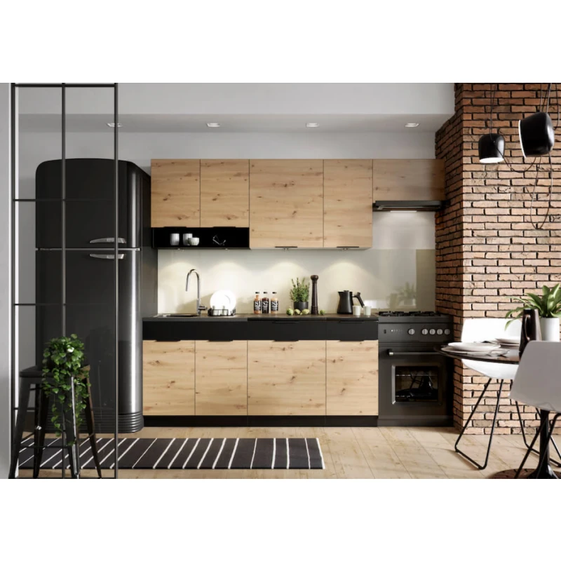 ArtStolk Kuchynská linka ELENA 1,8 / 2,4 m (pracovná doska B26)