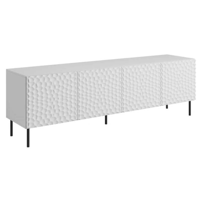 CAMA MEBLE Hole 190 tv stolík biela