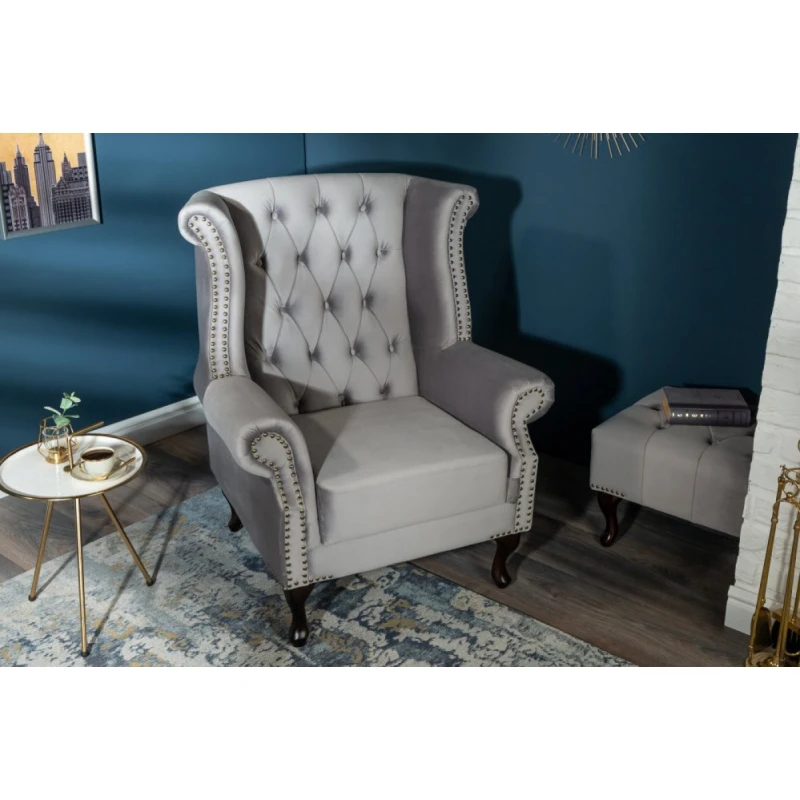 Chesterfield kreslo MIDAS Dekorhome