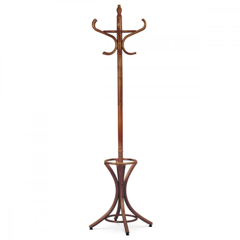 Drevený stojanový vešiak F-2059 Autronic Dub tmavý