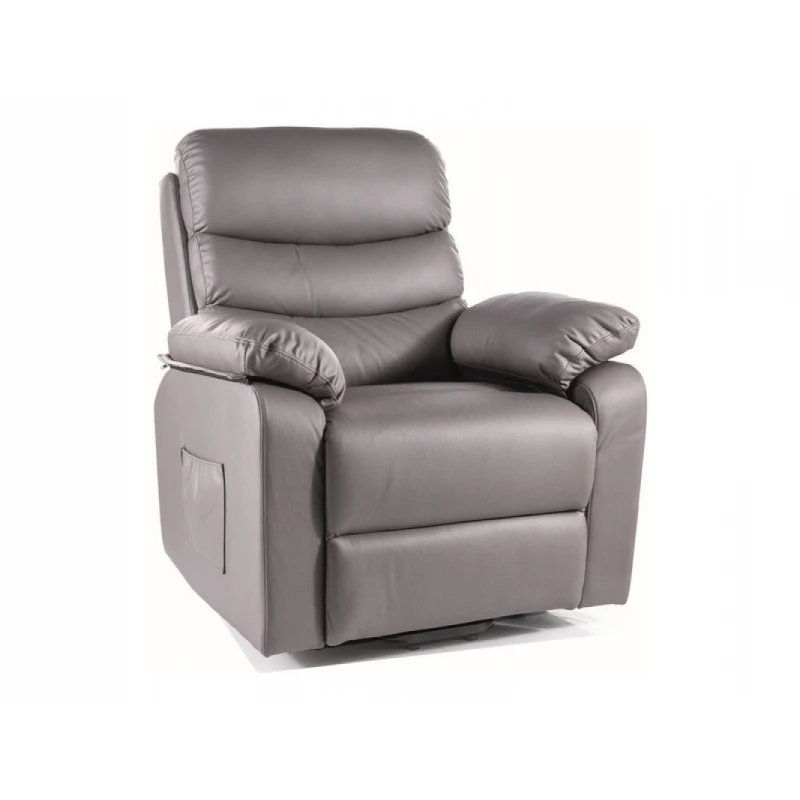 Elektrické masážne kreslo HEKTOR Signal Sivá