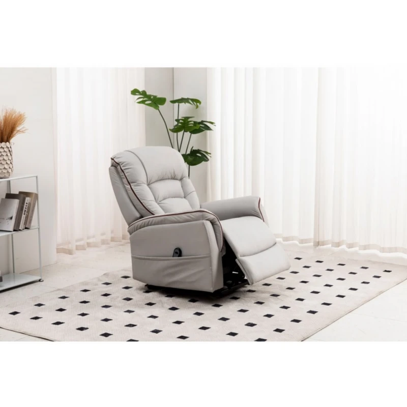 Elektrické polohovacie kreslo TV-7067 Autronic Krémová