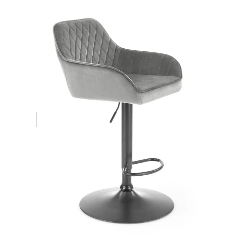 Halmar Barová stolička HALI Farba: Sivá