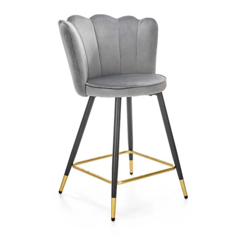 Halmar Barová stolička Magnólia Farba: Sivá