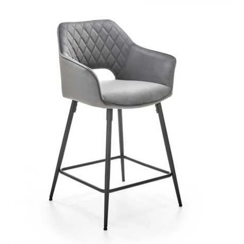 Halmar Barová stolička SEVEN Farba: Sivá