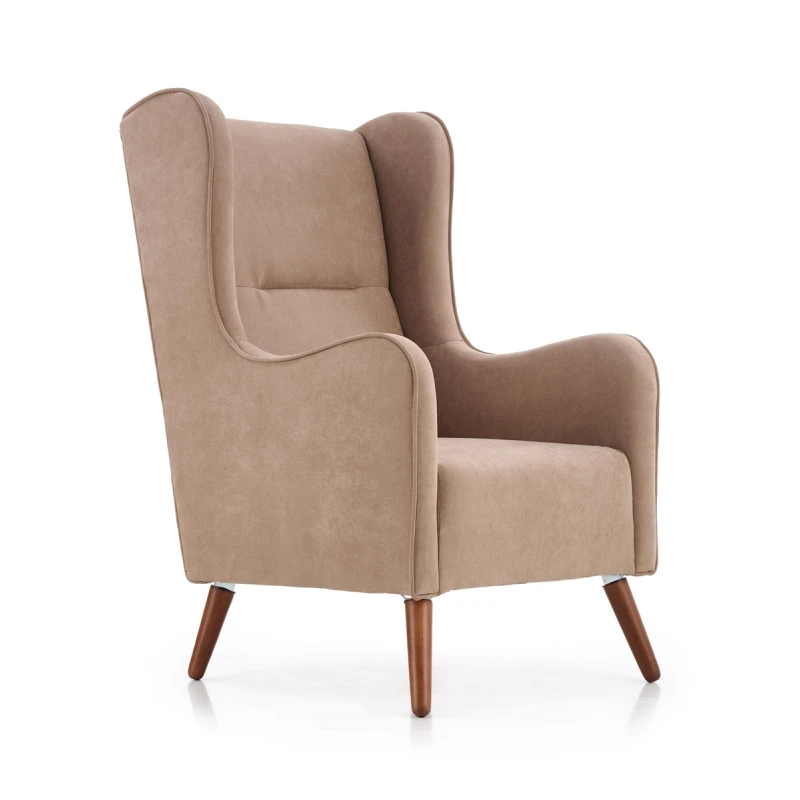 HALMAR Chester kreslo (ušiak) béžová