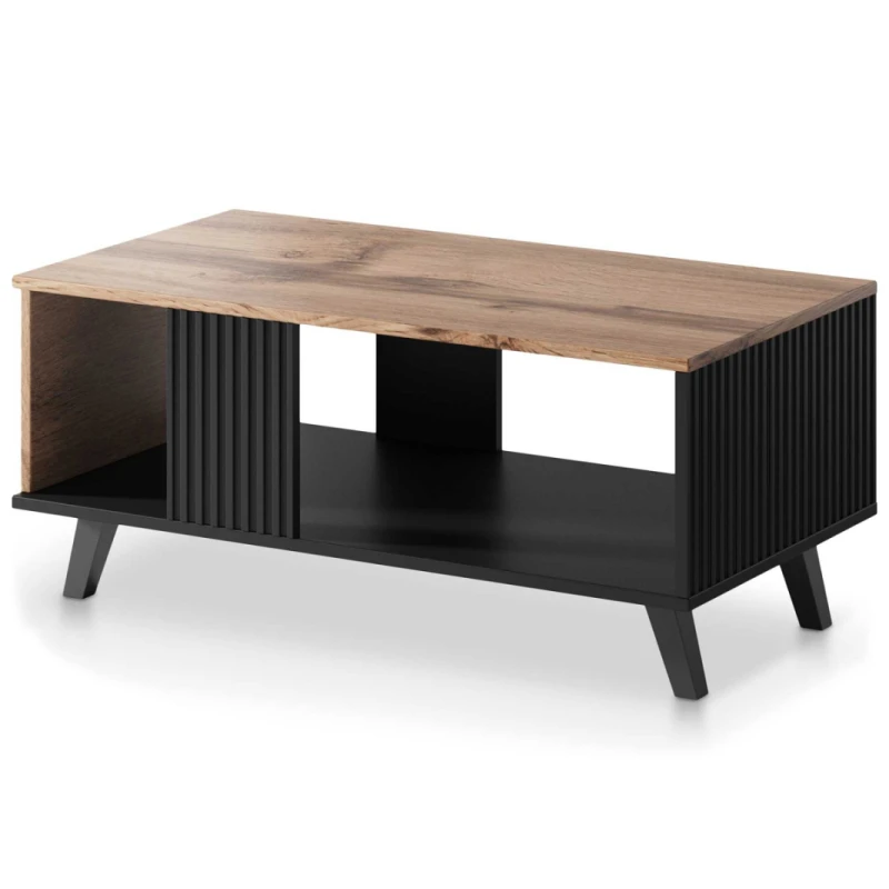 HALMAR Random LAW-1 konferenčný stolík dub wotan / čierna