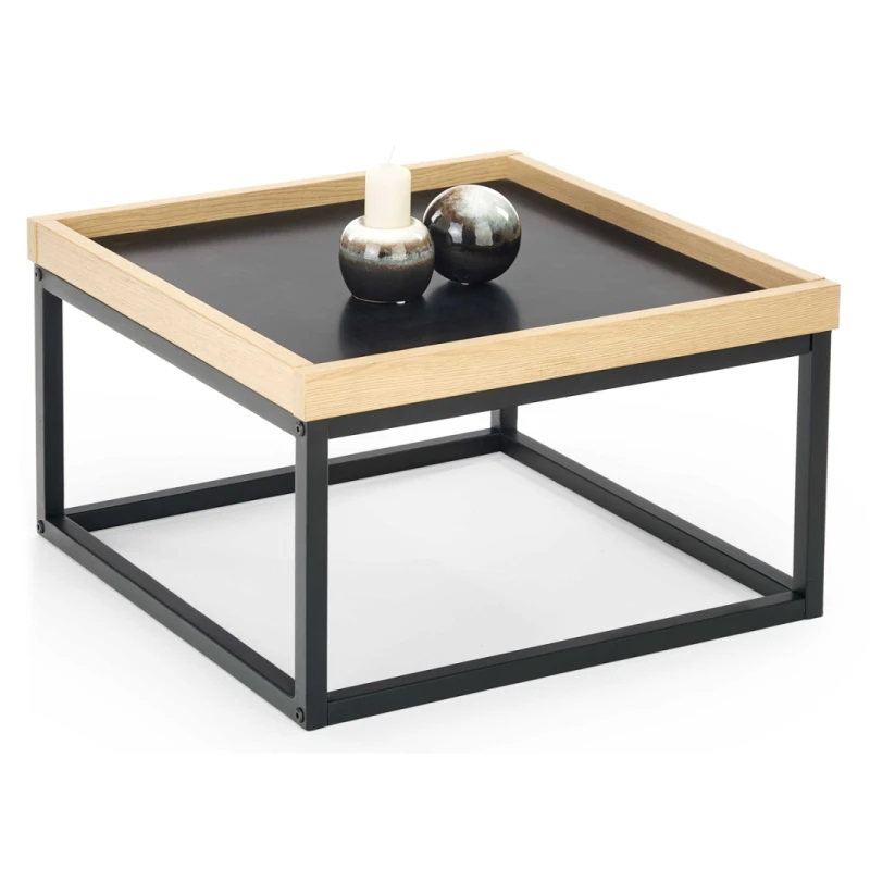 HALMAR Vespa S konferenčný stolík prírodná / čierna