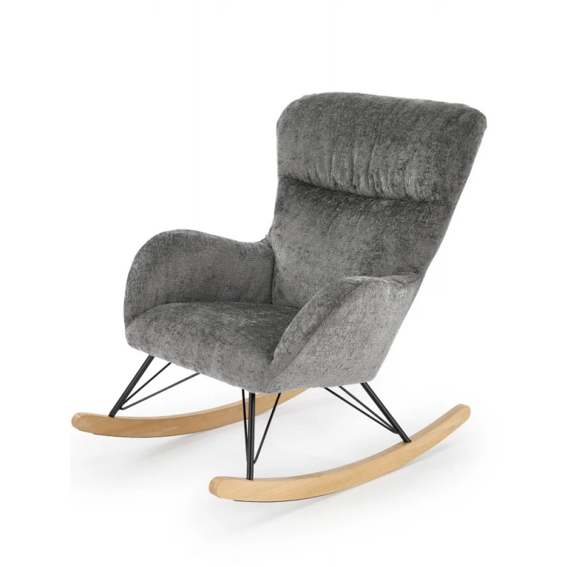 Hojdacie kreslo CASTRO Halmar Sivá