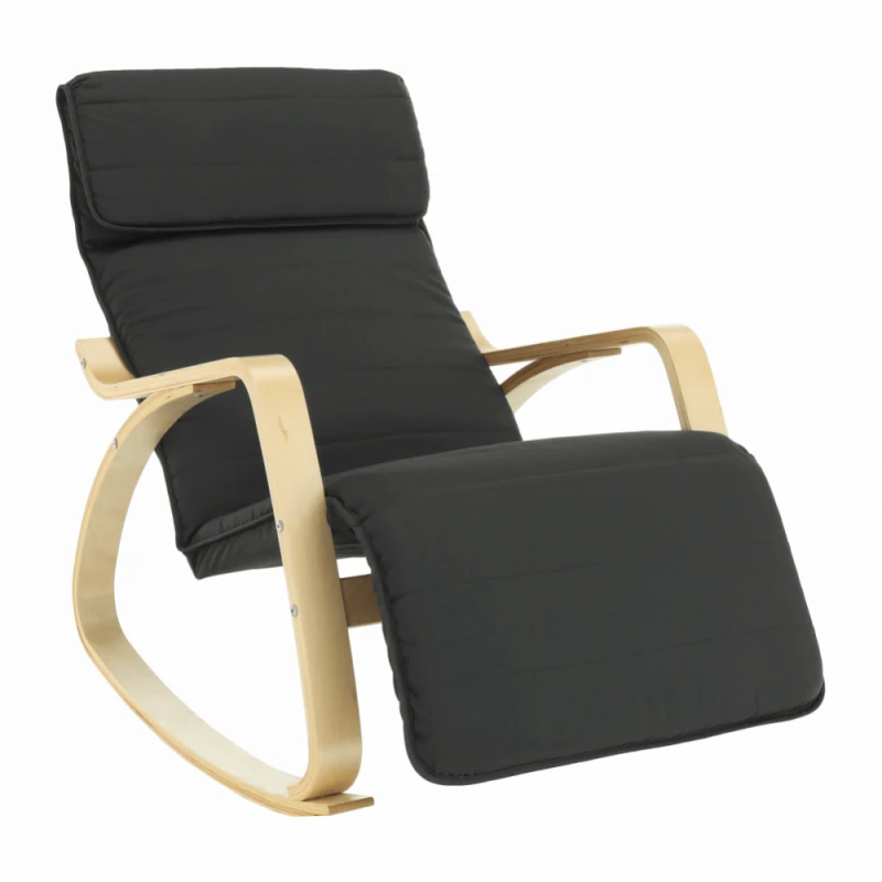 Hojdacie kreslo VENUL Sivá