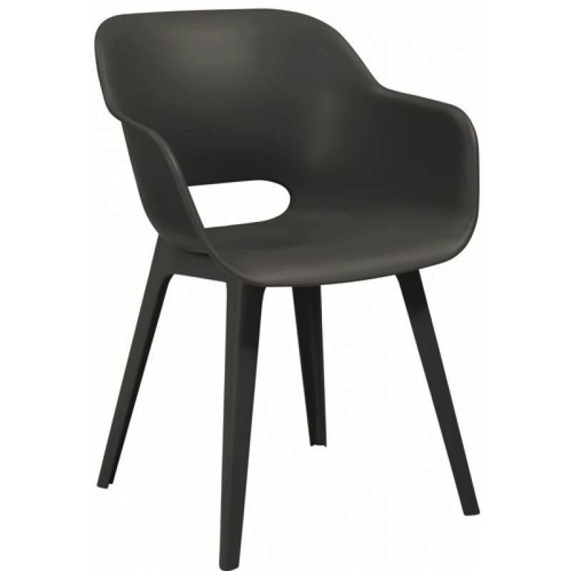 KETER Záhradná stolička LAKOLA 2ks | grafit