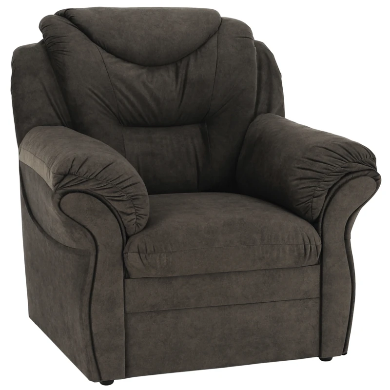 KONDELA Morag kreslo hnedá