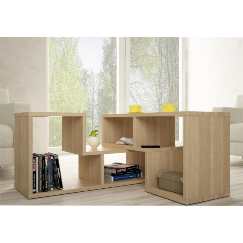 KONDELA Vario univerzálny konferenčný stolík dub sonoma